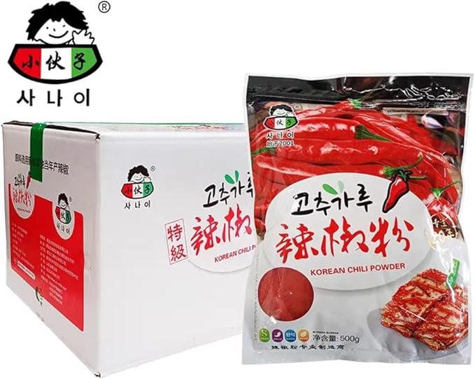 Korean Chili Powder 500g, Korean Seasoning for Noodles and Cabbage Gochugaru - Image 3